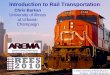 Rail Transportation CEE 310 - University of Kentucky College of Engineeringjrose/RailwayIntro/Modules/Module … ·  · 2013-05-22REES Module #2 -1 Introduction to Rail Transportation