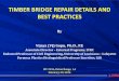 TIMBER BRIDGE REPAIR DETAILS AND BEST … Inspection and... · TIMBER BRIDGE REPAIR DETAILS AND BEST PRACTICES By ... •473,580 total bridges listed in the Dec 2010 NBI ... –24,267