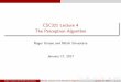 CSC321 Lecture 4 The Perceptron Algorithmrgrosse/csc321/lec4.pdf · Design 2 basis functions ... pattern A pattern A pattern A ... Roger Grosse and Nitish Srivastava CSC321 Lecture