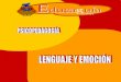 LENGUAJE Y EMOCIÓN - educaguia.com€¦ · La organización del lenguaje es un aspecto importante que expresa la organización de la persona. Y por ... adquiere en este apartado