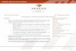 Acquisition of Red October Gold Project - Matsa · Acquisition of Red October Gold Project ... o All mining and exploration information ... Shares on Issue 144.7 million Unlisted