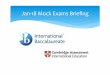 IB 2018 Mock Exams Student Briefing - South Island School€¦ · Mathematics'SL'Paper'2' ... * Additional'paper'–'lined' ... IB 2018 Mock Exams Student Briefing.pptx Author: