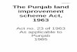 ANNEXURE-2 The Punjab land improvement scheme Act, 1963dswcpunjab.gov.in/contents/pdf_forms/Annexure_2.pdf · The Punjab land improvement Schemes Act, 1963 ... adaptation of Punjab