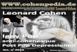 Leonard Cohen · Photos by: Christof Graf anti-cohenesque Post Pop Depression No. I/ 2016 Der cohenpedia-E-er – ans ly Leonard Cohen & Iggy Pop anti-cohenesque Post Pop 