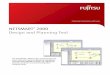NETSMART 2000 Design and Planning Tool - fujitsu.com · NETSMART® 2000 Design and Planning Tool ... This approach eliminates redundant manual steps when designing a network and 