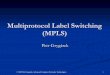Multiprotocol Label Switching (MPLS) - vsb.czwh.cs.vsb.cz/sps/images/0/0c/MPLS-frame.pdf · PDF fileMultiprotocol Label Switching (MPLS) ... L3 VPN, L2 VPN, L2 virtual P2P lines,