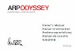 ARPODYSSEY Owner's manual .ARP ODYSSEY - 4 - Introduction to the ODYSSEY What is the ODYSSEY? The