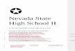 Nevada State High School IIearlycollegenv.com/wp-content/uploads/2013/12/ITEM01Narrative.pdf · High School II A Nevada State High ... packet and flowchart ... college credits using
