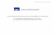 AXA Mansard Insurance plc and Subsidiary Companies ...€¦ · AXA Mansard Insurance plc and Subsidiary Companies AXA Mansard Insurance plc and Subsidiary Companies Consolidated Management