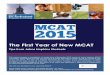 The First Year of New MCAT - Homewood Student Affairs · The First Year of New MCAT Tips from Johns Hopkins Students ... Kaplan MCAT Products AAMC Question Packs Khan Academy MCAT