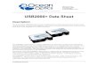 USB2000+ – OEM Data Sheet - Ocean Opticsoceanoptics.com/wp-content/uploads/OEM-Data-Sheet-USB2000-.pdf · 2 programmable strobe signals for triggering other devices ... USB2000+