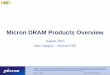 Micron DRAM Products Overview - NXP Semiconductorscache.freescale.com/files/training/doc/dwf/DWF13_AMF_ENT_T1070.pdf · Micron DRAM Products Overview August 27, ... •Initialization