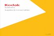 Kodak Supplies and Consumables Guide, A-61403 stores/resource_centers/kodak... · Kodak Feeder Consumables Kit / for i600/i1800 Series Scanners Includes: 1 feed module, ... The following