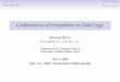 Combinatorics of Interpolation in Gödel Logic - TU Wien · GODEL¨ LOGIC ONGOING WORK Combinatorics of Interpolation in Godel¨ Logic Simone Bova bova@dico.unimi.it Department of