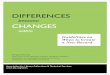 Differences between Changes within: Guidelines on … · DIFFERENCES BETWEEN, CHANGES WITHIN ... David Van Hoy Principal Serials Cataloger Massachusetts Institute of Technology Libraries