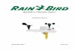 WS-PRO LT Weather Station - Rain Bird · FAILURE TO PROPERLY AND COMPLETELY ASSEMBLE, INSTALL, ... 4.2 WS-PRO LT Setup Procedure ... Main electronics board inside WS-PRO LT station