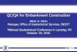 QC/QA for Embankment Construction - .QC/QA for Embankment Construction Athar A. Khan Manager, Office