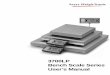3700LP Bench Scale Series User’s Manual - Avery Weigh … · 3700LP Bench Scale Series User’s Manual 5 Introduction The 3700LP Series is made up of several sizes and capacities