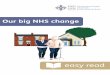 Our Big NHS Change Easy Read - wales.nhs.uk€¦ · care in different hospitals may mean that patients may have to ... Email: hyweldda.engagement@wales.nhs.uk Easy Read by easy-read-online.co.uk