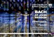 Bach: St John Passion - King's College Recordings · BACH ST JOHN PASSION JAMES GILCHRIST NEAL DAVIES ... Keiser and Georg Philipp Telemann of the Passion libretto by the Hamburg