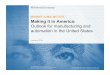 Making it in America: Outlook for manufacturing and ... · Making it in America: Outlook for manufacturing and ... McKinsey Global Institute analysis McKinsey & Company 16