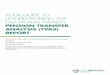 PENSION TRANSFER ANALYSIS (TVAS) REPORT · This Pension Transfer Analysis ... This report follows the assumptions laid out by the industry ... The assumptions cover how your pension