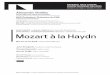 BRAVO SERIES | CASUAL FRIDAYS WITH THE NAC …naccnaca-eventfiles.s3.amazonaws.com/15878/mozart-a-la-haydn-may… · SCHNITTKE Moz-Art à la Haydn 12 minutes Yosuke Kawasaki violin