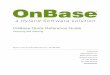 OnBase Quick Reference Guide - Transfer and Vocational · OnBase Quick Reference Guide Scanning and Indexing Support: Team M | teamm@onbase.com | 440.788.6605 Prepared by: Hyland