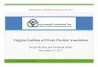 Virginia Coalition of Private Provider Associations - …€¦ · Virginia Coalition of Private Provider Associations ... person-centered care for ... CCC@dmas.virginia.gov 26 