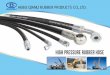 HEBEI QIANLI RUBBER PRODUCTS CO., LTD. - Hydraulic … · HEBEI QIANLI RUBBER PRODUCTS CO., LTD. is a technical company, ... Testing by the relevant authorities, ... hydraulic hose,