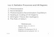 1. Photoionization 2. Recombination 3. Photoionization ...w.astro.berkeley.edu/~ay216/08/NOTES/Lecture03-08.pdf · AY216 1 Lec 3. Radiative Processes and HII Regions ¨ 1. Photoionization