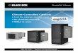 Climate-Controlled Cabinets BLACK BOX · BLACK BOX ® Secure protection ... outside a climate-controlled data center. • Digitally controlled air conditioners are available in 5000,