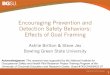 Encouraging Prevention and Detection Safety Behaviors ...eh.uc.edu/support_files/erc/2013/pdf/PowerPoint/Britton_Jex.pdf · Acknowledgment: This research was supported by the National