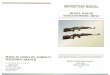 Mak 90 Manual - Dr Zero.org · INSTRUCTION MANUAL MODEL MAK-90 SEMI-AUTOMATIC RIFLE Warning: Before using this firearm, read carefully and follow these instructions