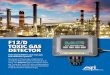F12/D TOXIC GAS DETECTOR - analyticaltechnology.coms F12-D... · circuitry that maintains spare sensors in a ready-to-use state ... option provides a true gas response test. Test