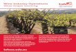 Wine Industry Operations - Barossa · Participate in OHS processes FDFOHS2001A 40 ... Electives A Hand prune vines ... Wine Industry Operations – Wine Grape Growing (FD320411)