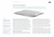 Spec Sheet-WS2000 Wireless Switch - WINNCOM …€¦ ·  · 2009-08-14The WS2000 Wireless Switch is a powerful all-in-one ... Application Layer Gateway (ALG) support; ... Configurable