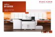 SP C831DN SP C830DN - ricoh-me.com€¦ · The SP C830DN/SP C831DN are fast, user-friendly, colour A3 laser printers that are ideal in a busy office ... Paper output capacity: Maximum: