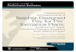 Characteristics and Determinants of Teacher-Designed Pay for Performance Plans ·  · 2016-11-04Characteristics and Determinants of Teacher-Designed ... characteristics of optimal