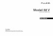 Automotive Multimeter - Flukeassets.fluke.com/manuals/88v_____umeng0000.pdf · vii List of Figures Figure Title Page 1. 88 V Automotive Multimeter Front 