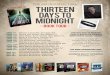 2 h Thirteen Days To Midnight - Patrick Carman · 2011-09-30 · Thirteen Days To Midnight - Book Tour - APRIL 7TH APRIL 12TH APRIL 13TH APRIL 14TH ... Round Rock TX Blue Willow 