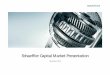 Schaeffler Capital Market Presentation - Welcome to the ... · Schaeffler Capital Market Presentation ... ball bearing with a 1 mm ... uFort Mill (2) Joplin Spartanburg Troy uWooster