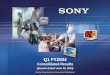 Q1 FY2004 income in Q1 exceeded the company's April forecast ... Digital still cameras, video cameras, PC drives ... PlayStation H/W Production Shipments & …