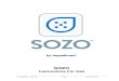 DF50 Instructions for use - Hello Sozo Use SOZO is a medical device, intended for clinical use by operators who have read this manual. This device is intended for use, under the direction
