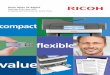flexible - Copier Catalogbrochure.copiercatalog.com/ricoh/aficiosp4410sf.pdf · AL s ... G3 modem, built-in PC faxing, ... • Remove, replace and recycle a spent toner cartridge