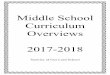Middle School Curriculum Overviews 2017-2018school.nool.us/wp-content/uploads/2017/09/Curriculum-2017-18.pdf · Middle School Curriculum Overviews 2017-2018 Nativity of Our Lord School