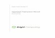 OpenStack Deployment Manual - Bright .Preface Welcome to the OpenStack Deployment Manual for Bright