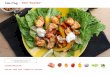 FISH “FAJITAS” - hellochef.me · FISH “FAJITAS ” A mouthwatering ... Use the lettuce leaves as “tor- ... Peel, halve and slice onion thinly. Cut red and yellow bell pepper
