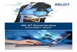 HBL ICT Shared Services · Over the past two years, HBL ICT has built up excellent strategic partnerships with 3 rd party supplier organisations including: ... Relationship Management: