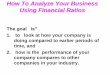 How To Analyze Your Business Using Financial Ratiossouthwest.mpls.k12.mn.us/uploads/finanalysisstepbystep2015.pdfHow To Analyze Your Business Using Financial Ratios ... Financial indicators